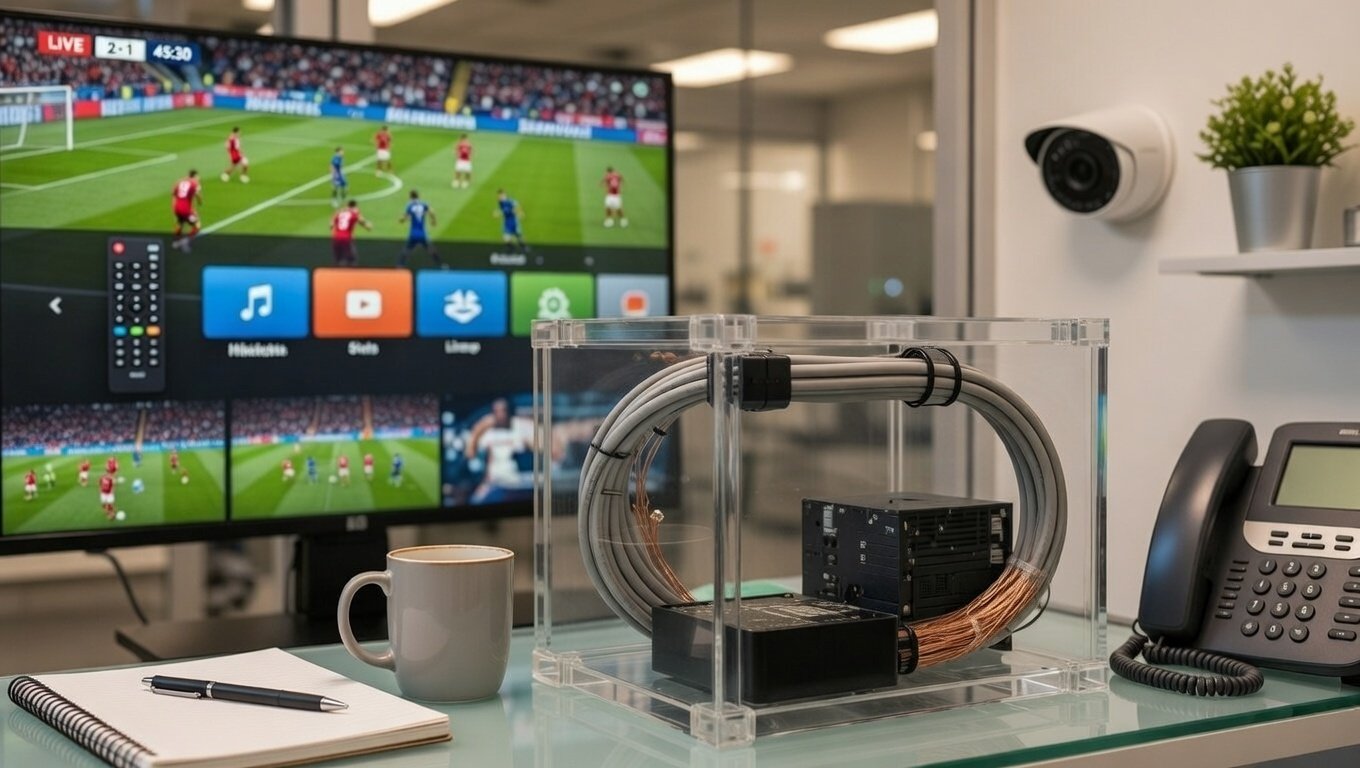 Equipamentos e conectividade de internet